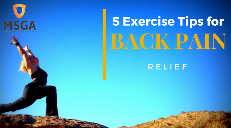 back pain relief