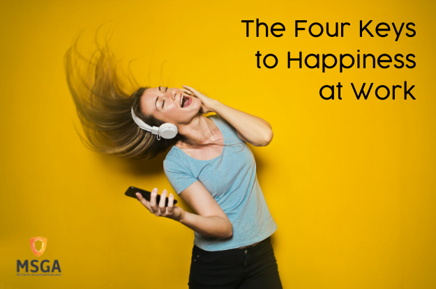 The Four Keys to Happiness at Work