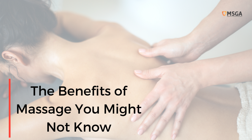 the benefits of massage you might not know